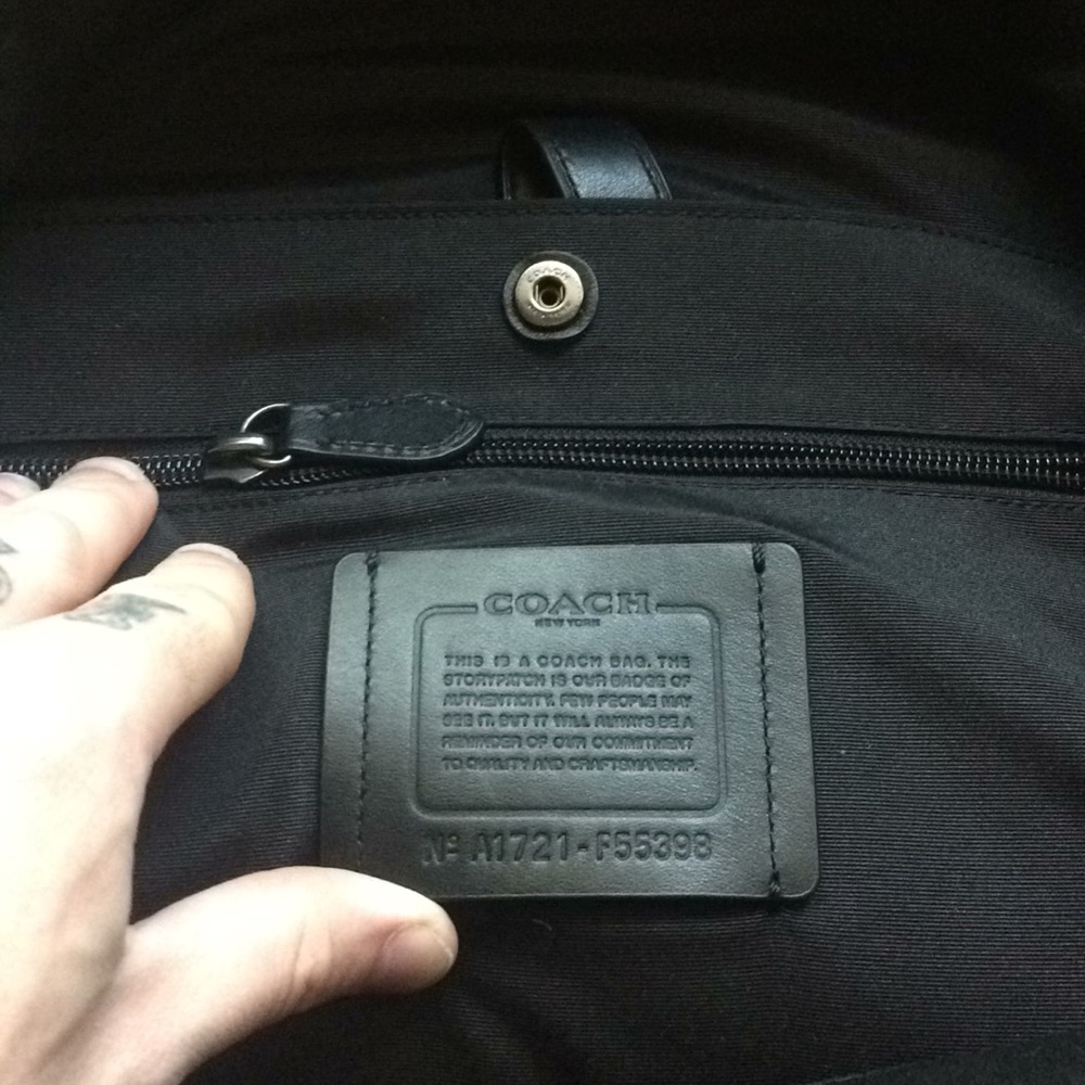 Coach backpack. In mint condition. - Picture 3 of 3